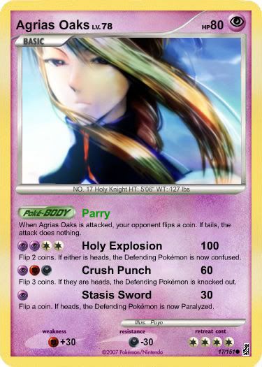 Forum Image: http://i1006.photobucket.com/albums/af181/ShiaReisen/Fakku%20Cards/Pokemon/agrias.jpg