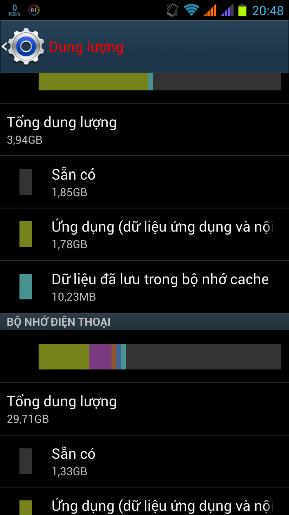 Bán SuperMAx Ver 4Gb Rom 32GB màn hình 6.5 inch còn BH - 18