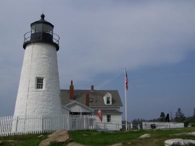 Light tower and house