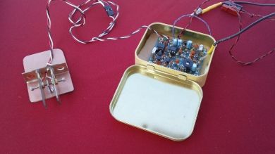 N1XP QRP tx and touch keyer