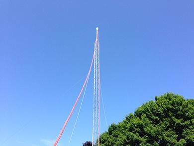 upright