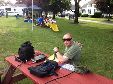 CJ operates VHF