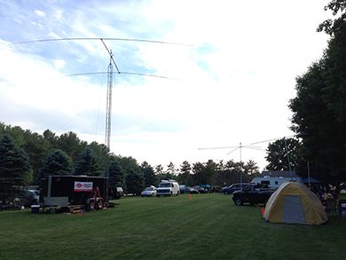 WS1SM Field Day setup