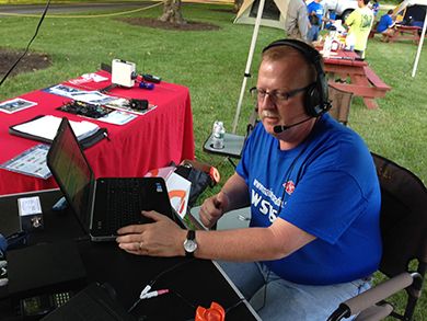 Rory stops by for some radio time