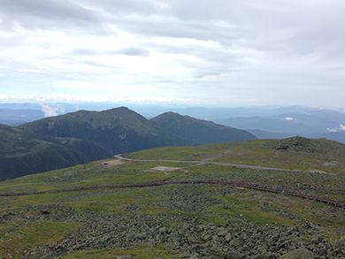 the Cog Railway line