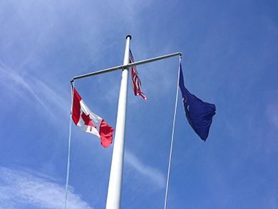flag pole