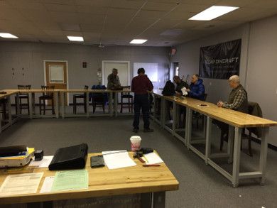 VE Exam at Weaponcraft