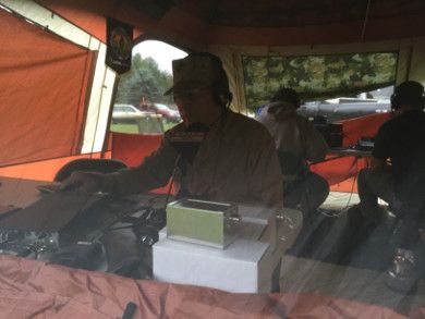 CJ gets on the air