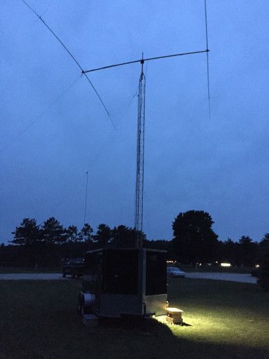 Trailer and tower