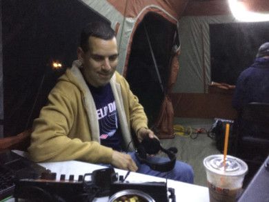 Ryan works the night shift