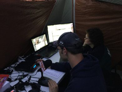 Annette and Thom operate HF