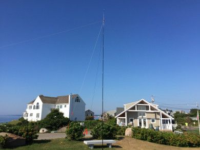 40 meter SOTA pole antenna