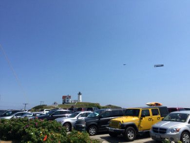Plane with a banner