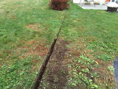 another view of the trench