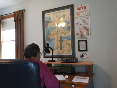 Charlie checks out the station