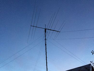 Yagi on a monopole