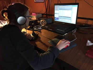 Stefania operates from her shack
