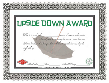Upside Down Award