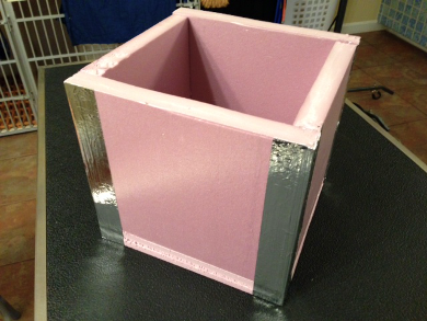 Building an enclosure for our high altitude balloon