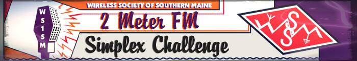 Maine 2 Meter FM Simplex Challenge