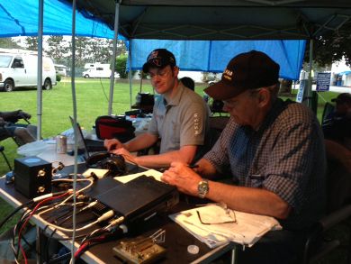 K1OT operates at dusk