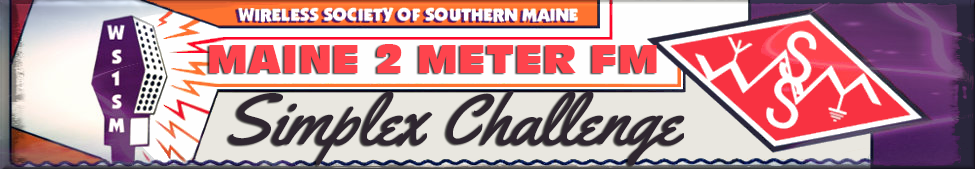 Maine 2 Meter FM Simplex Challenge