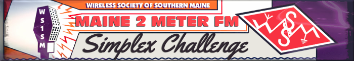 Maine 2 Meter FM Simplex Challenge