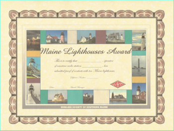 Maine Lighthouses Award