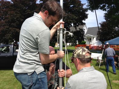 Assembling the Spiderbeam