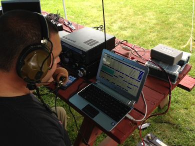 Sean W1GFD works 40m