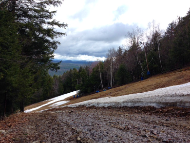 mountain trail continued
