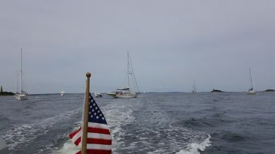 back on the water