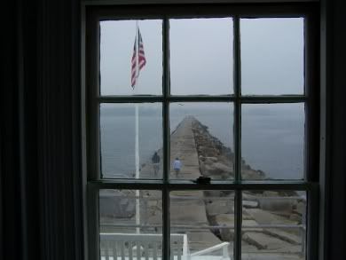 Through the window