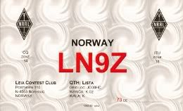 LN9Z qsl card