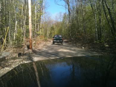 Driving up the hill