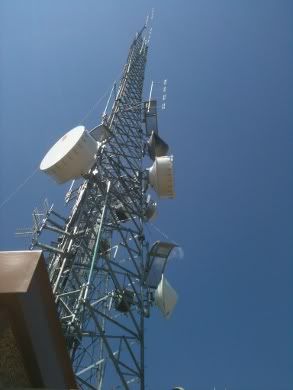 The new radio tower