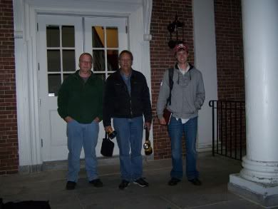 On the front steps