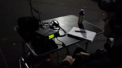 Icom at night