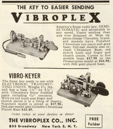 Vibroplex Ad