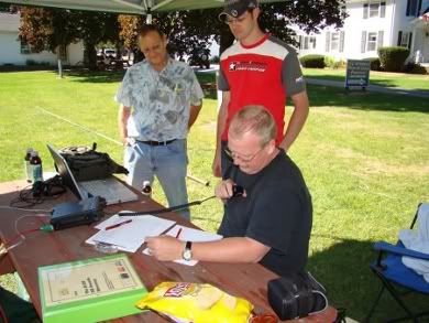 Mel looks on as Rory works dx