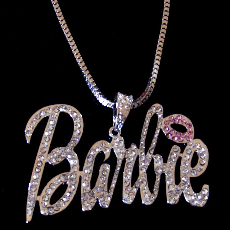 nicki minaj barbie necklace