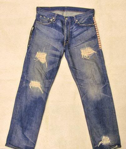 Levi's Fenom 505 and 207 Gold DISCO Decoration Denim | Hypebeast