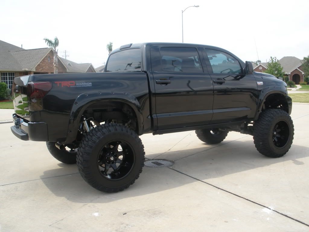 2011 Toyota Tundra Cm Black 22x14 On 40's 12