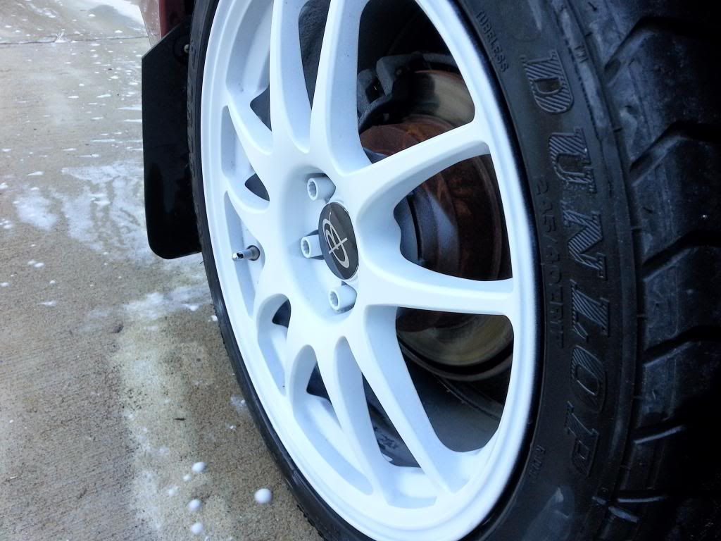 PlastiDipping Wheels White NASIOC