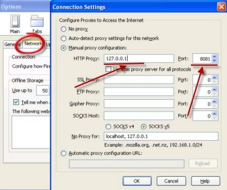 Tutorial Setting Proxy Dengan Browser Firefox