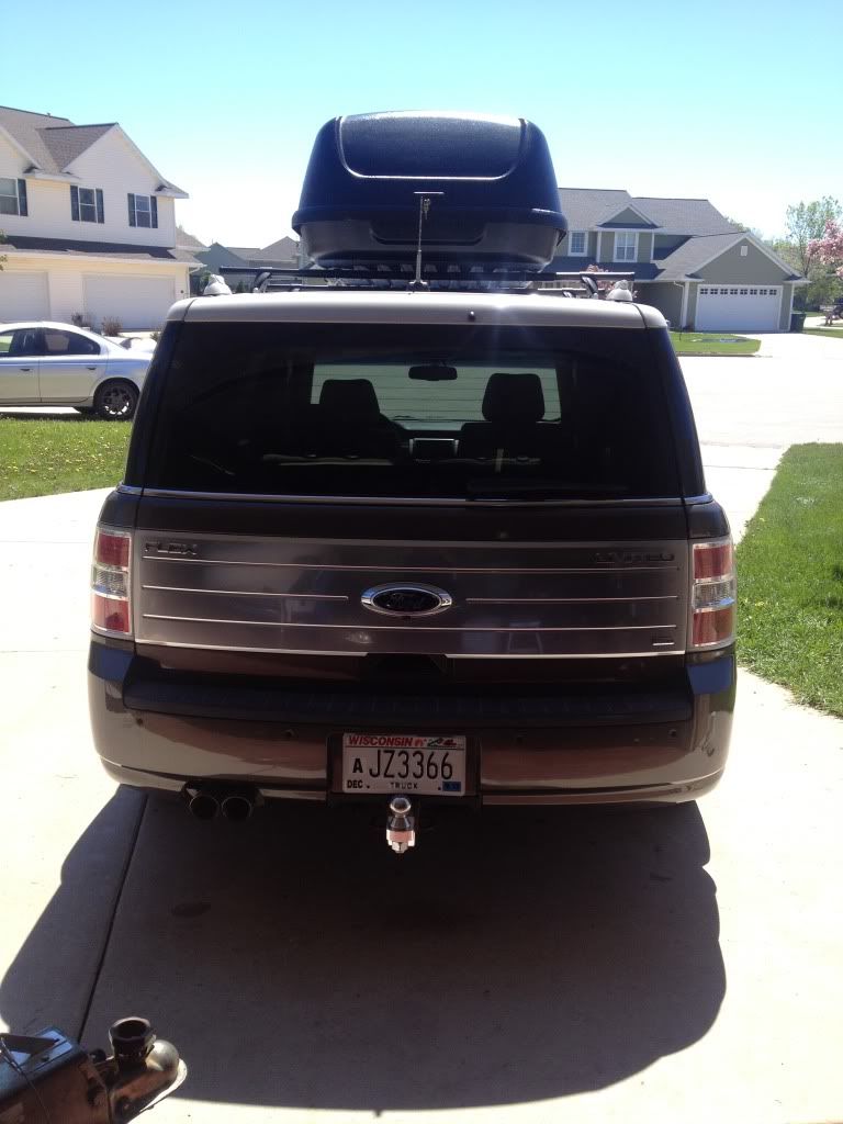 Ford flex roof rails and vista roof #10