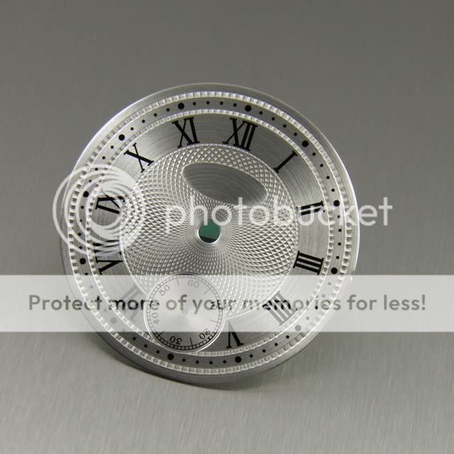 guilloche pattern dial for Swiss ETA Unitas 6498   1  