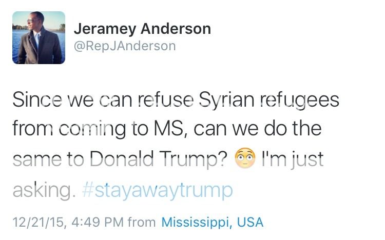 State Rep. Anderson (D) on Trump MS visit photo image_zps51m5kg8p.jpeg