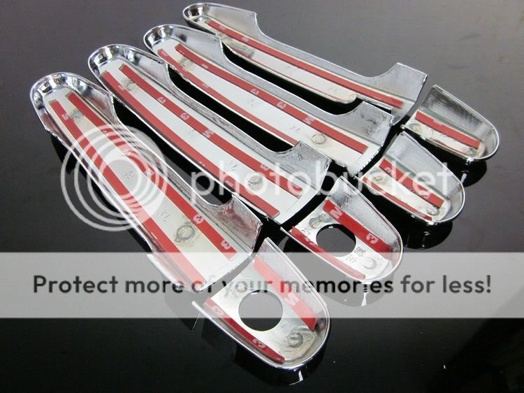 Chrome Door Handle Cover Covers Caps for Toyota Corolla Camry Highlander Matrix